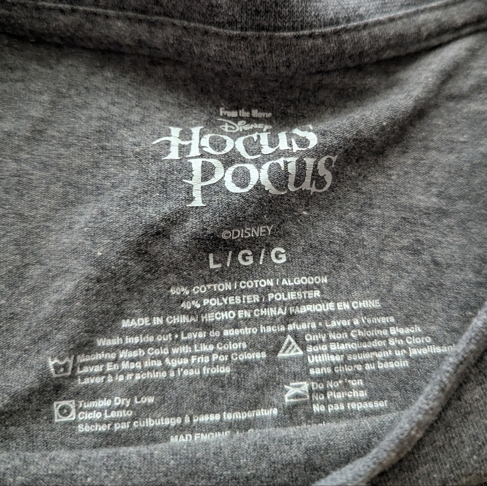 Disney Hocus Pocus Sanderson Sisters Moon Graphic Tee - Large - Picture 4 of 11
